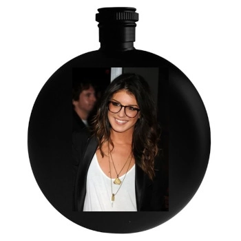 Shenae Grimes Round Flask