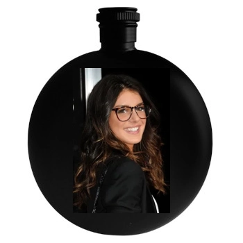 Shenae Grimes Round Flask