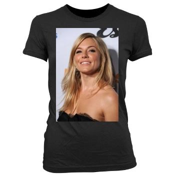 Sienna Miller Women's Junior Cut Crewneck T-Shirt