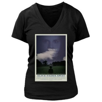 Alice Fades Away (2020) Women's Deep V-Neck TShirt