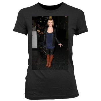 Taryn Manning Women's Junior Cut Crewneck T-Shirt