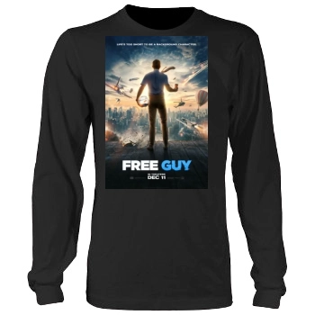 Free Guy (2020) Men's Heavy Long Sleeve TShirt