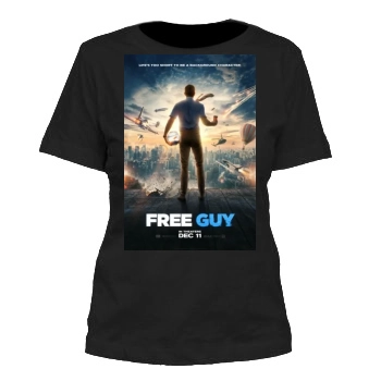 Free Guy (2020) Women's Cut T-Shirt