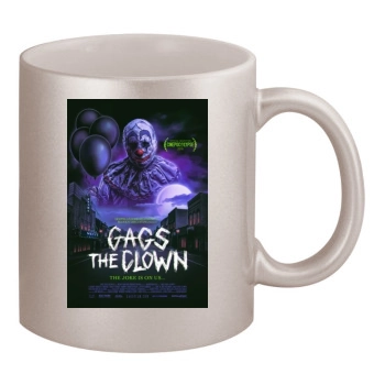 Gags The Clown (2018) 11oz Metallic Silver Mug