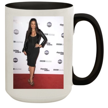 Tia Carrere 15oz Colored Inner & Handle Mug