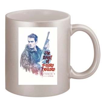 The Wolf of Snow Hollow (2020) 11oz Metallic Silver Mug