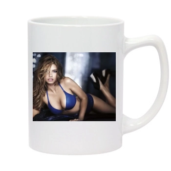 Adriana Lima 14oz White Statesman Mug