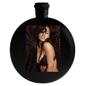 Adriana Lima Round Flask