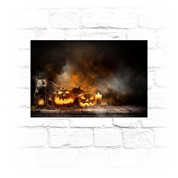 Halloween Holiday Metal Wall Art