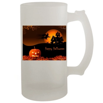 Halloween Holiday 16oz Frosted Beer Stein