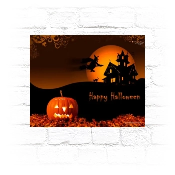 Halloween Holiday Metal Wall Art