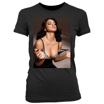 Adriana Lima Women's Junior Cut Crewneck T-Shirt