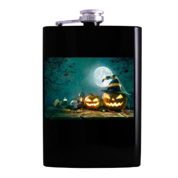 Halloween Holiday Hip Flask