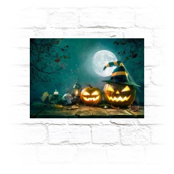 Halloween Holiday Metal Wall Art