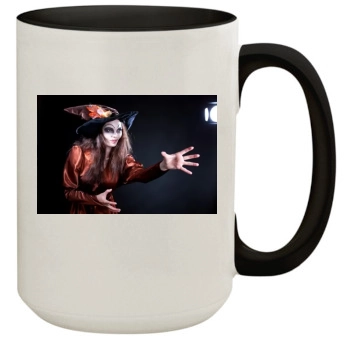 Halloween Holiday 15oz Colored Inner & Handle Mug