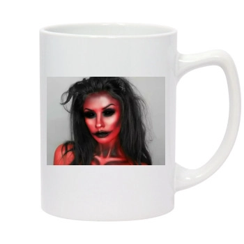 Halloween Holiday 14oz White Statesman Mug