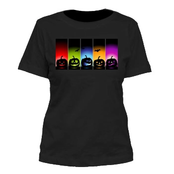 Halloween Holiday Women's Cut T-Shirt