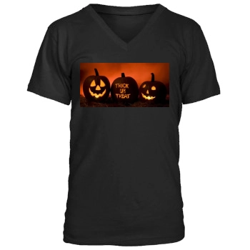 Halloween Holiday Men's V-Neck T-Shirt