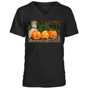 Halloween Holiday Men's V-Neck T-Shirt