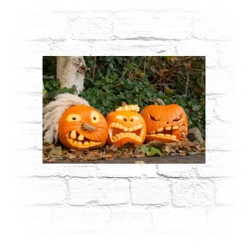 Halloween Holiday Metal Wall Art