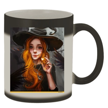 Halloween Holiday Color Changing Mug