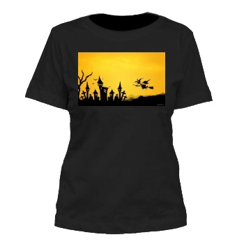 Halloween Holiday Women's Cut T-Shirt