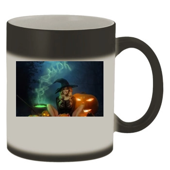 Halloween Holiday Color Changing Mug