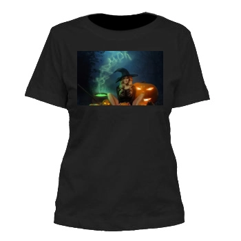 Halloween Holiday Women's Cut T-Shirt