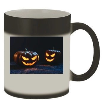 Halloween Holiday Color Changing Mug