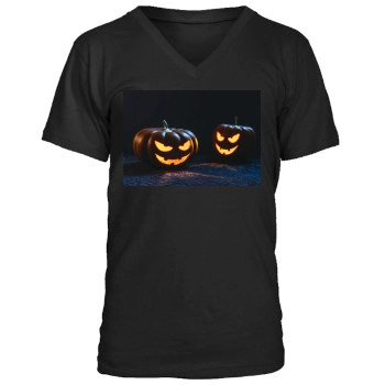 Halloween Holiday Men's V-Neck T-Shirt