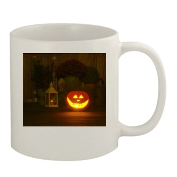 Halloween Holiday 11oz White Mug