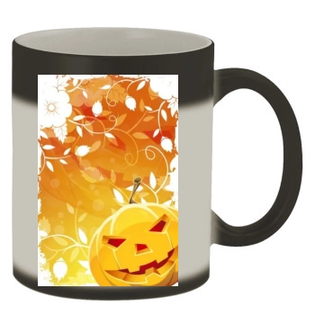 Halloween Holiday Color Changing Mug