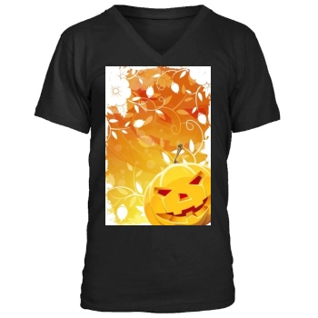 Halloween Holiday Men's V-Neck T-Shirt