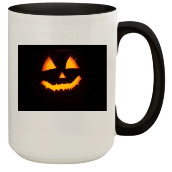 Halloween Holiday 15oz Colored Inner & Handle Mug