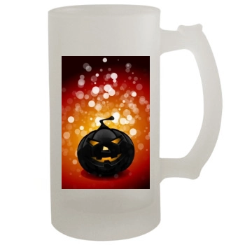 Halloween Holiday 16oz Frosted Beer Stein