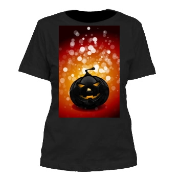 Halloween Holiday Women's Cut T-Shirt