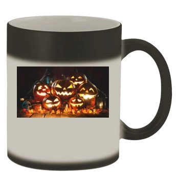 Halloween Holiday Color Changing Mug