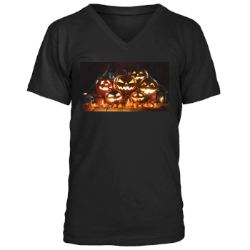 Halloween Holiday Men's V-Neck T-Shirt