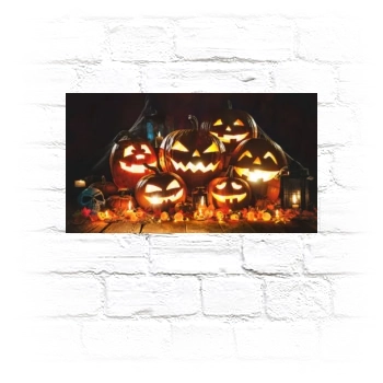 Halloween Holiday Metal Wall Art