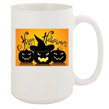 Halloween Holiday 15oz White Mug