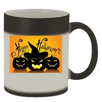 Halloween Holiday Color Changing Mug