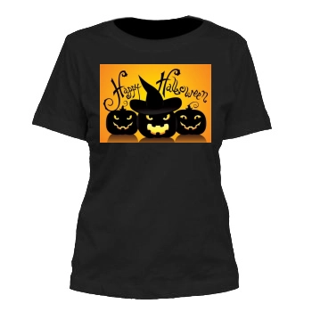 Halloween Holiday Women's Cut T-Shirt