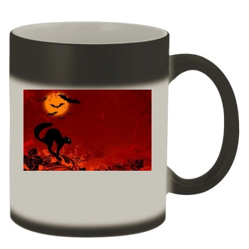 Halloween Holiday Color Changing Mug