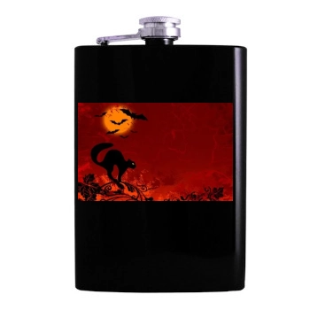 Halloween Holiday Hip Flask