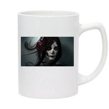 Halloween Holiday 14oz White Statesman Mug