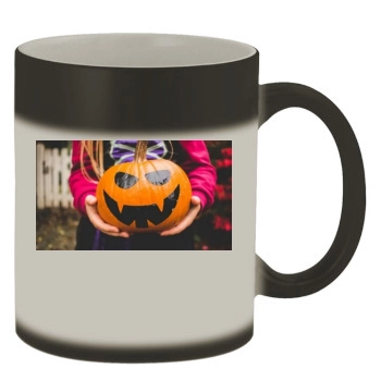 Halloween Holiday Color Changing Mug