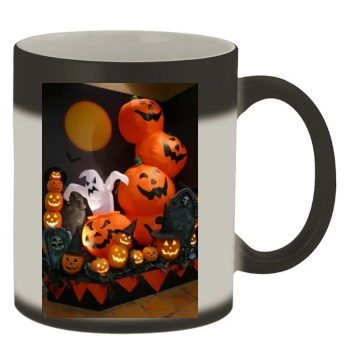 Halloween Holiday Color Changing Mug