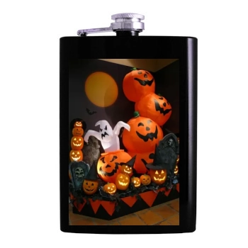 Halloween Holiday Hip Flask