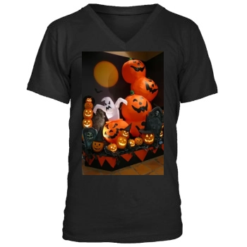 Halloween Holiday Men's V-Neck T-Shirt