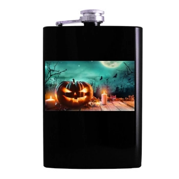 Halloween Holiday Hip Flask